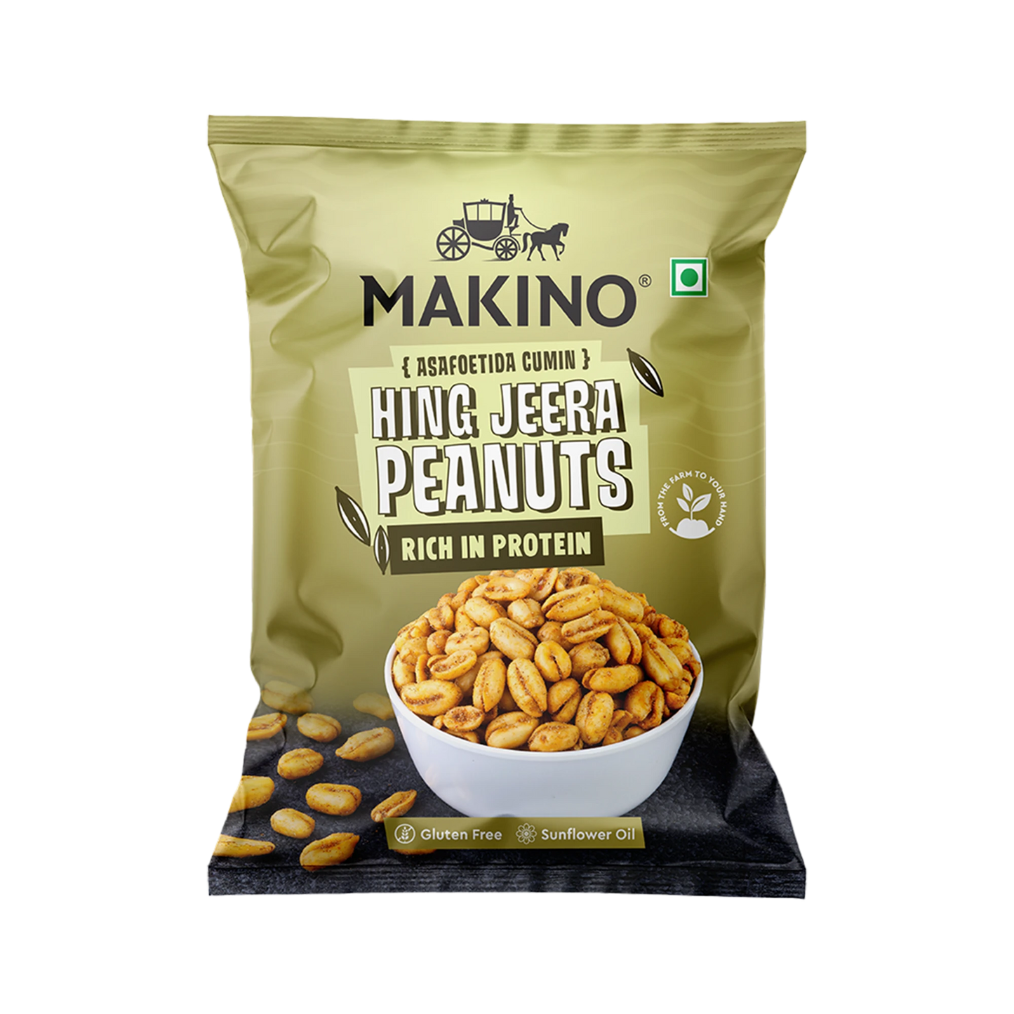 Makino Roasted Peanuts Hing Jeera