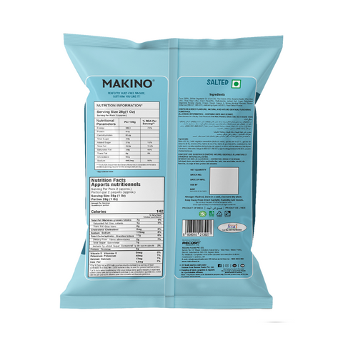 Makino Super Nachos Multigrain Salted (60gm) (Pack of 6)