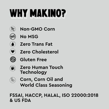 Makino Jalapeno Nacho Chips with Institution Pack (Each 200 gm)(Pack of 3)