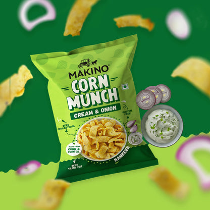 Makino Cornax (4 Assorted Corn Snacks)(Each 60 Jalapeno & Rosted masala /150 gm RCC & C&O)