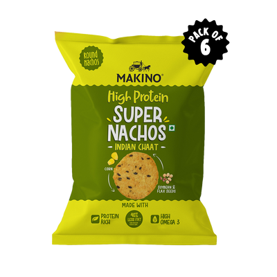 Makino High Protein Super Nachos Indian Chaat