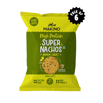 Makino High Protein Super Nachos Indian Chaat