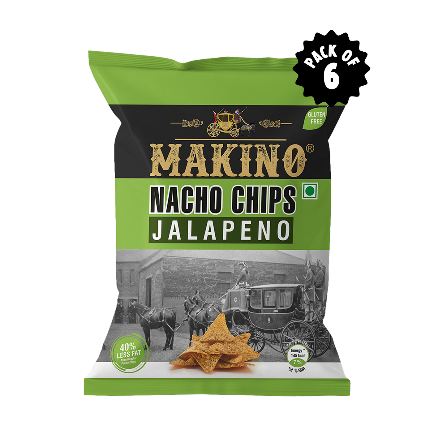 Makino Nacho Chips Jalapeno
