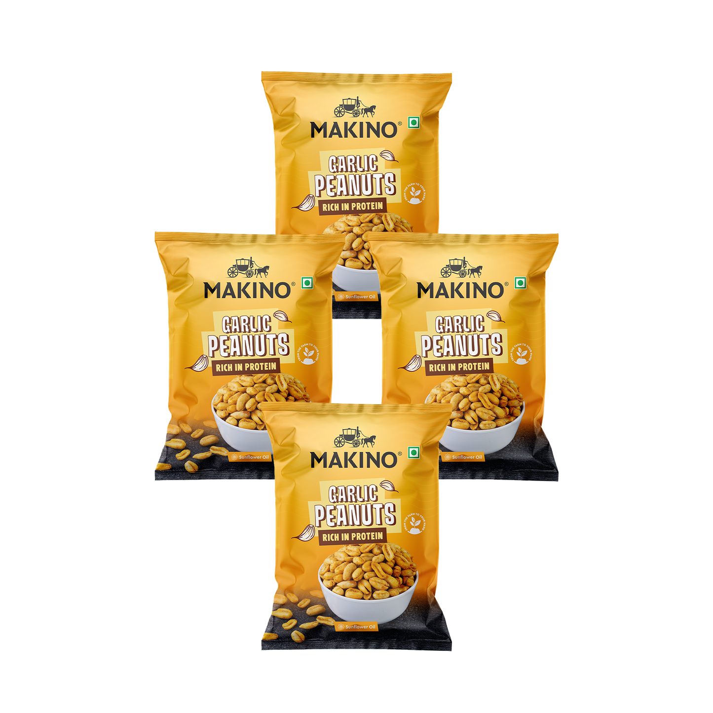 Makino Roasted Peanuts Garlic
