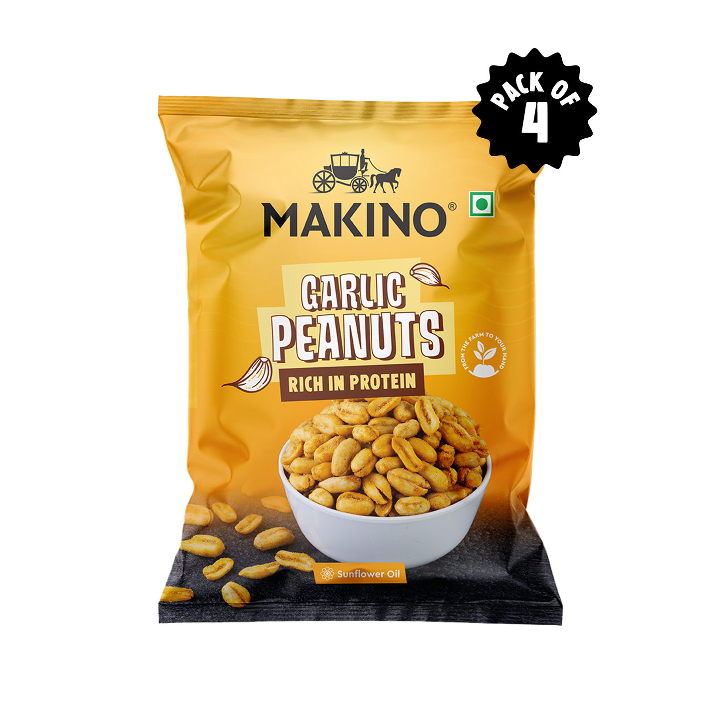 Makino Roasted Peanuts Garlic