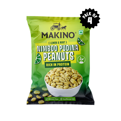 Makino Roasted Peanuts Nimboo Pudina