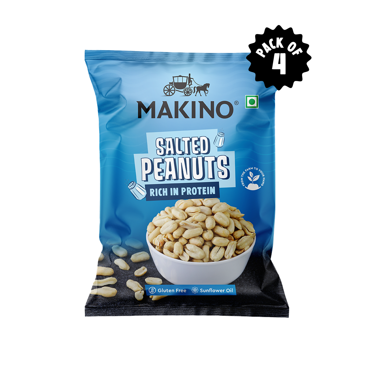 Makino Roasted Peanuts Salted