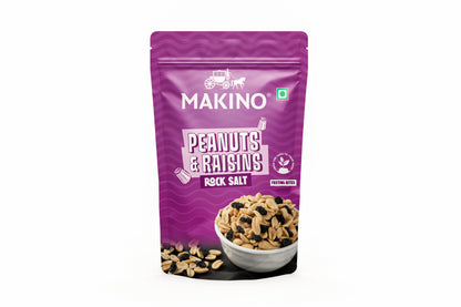 Makino Salted Peanuts & Raisins 120g Pack Of 5