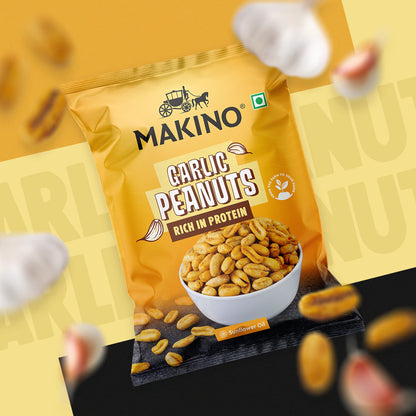 Makino Roasted Peanuts Garlic