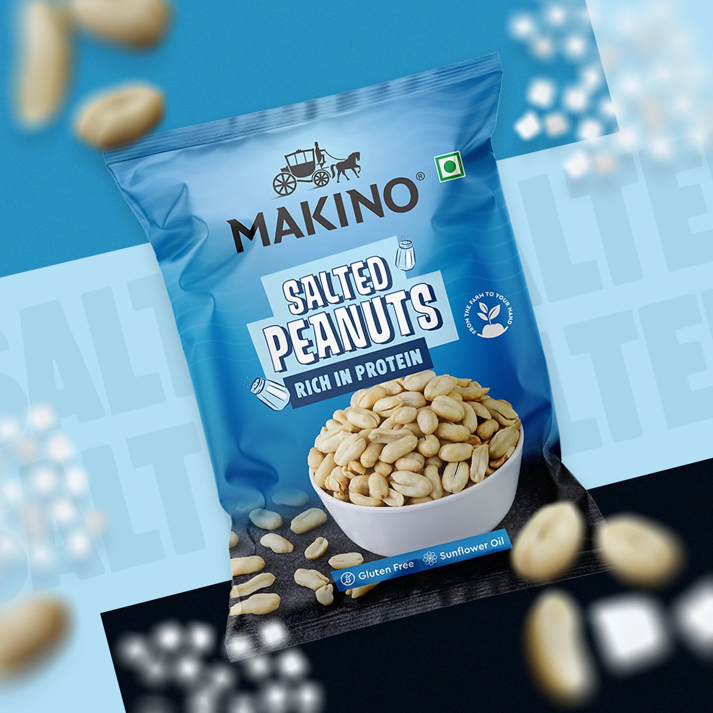 Makino Roasted Peanuts Salted