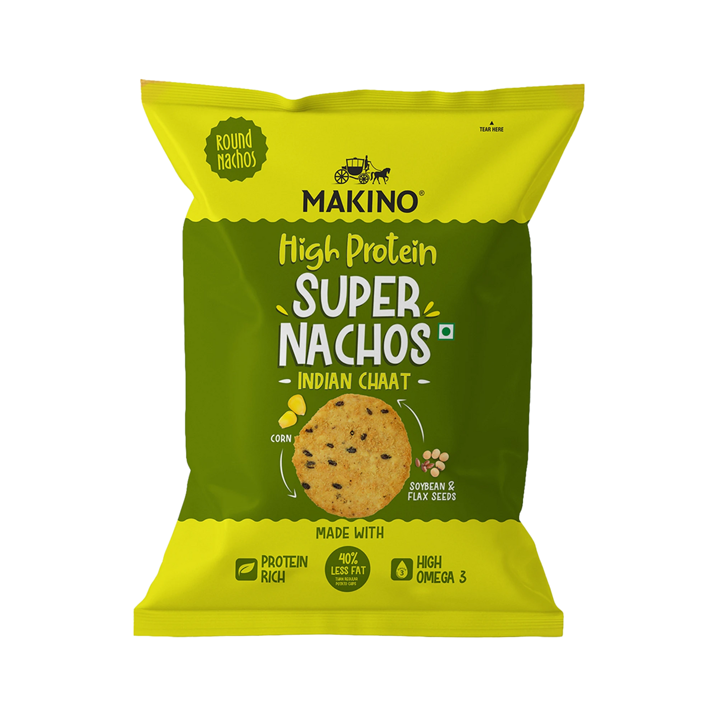 Makino High Protein Super Nachos Indian Chaat