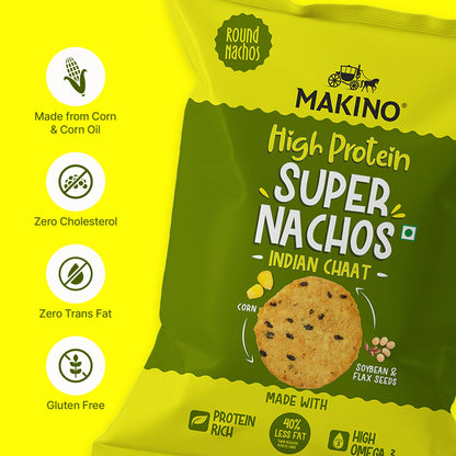 Makino High Protein Super Nachos Indian Chaat