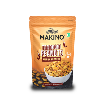 Makino Assorted Roasted Peanuts (Each 150 gm) (Pack of 5)
