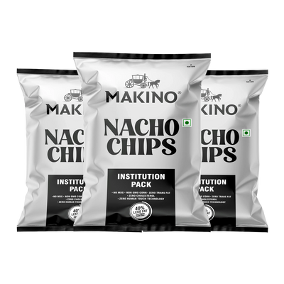 Makino Jalapeno Nacho Chips with Institution Pack (Each 200 gm)(Pack of 3)
